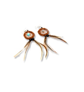 Waves And Pebbles Dreamcatcher Küpe