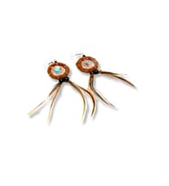 Waves And Pebbles Dreamcatcher Küpe