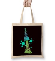 Chemistry Chemist Scientist Science Laboratory Microbiology Bez Çanta Uzun Saplı