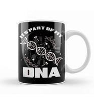 Darts Part Of My DNA Dart Player Dartboard Arrow Target Kupa Bardak Porselen