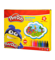 Play-Doh 144'lü Keçeli Kalem (12 Renk x 12 Adet Sınıf Paketi) 