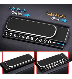 Kayar Kapaklı Torpido Üstü Fosforlu Numaratör