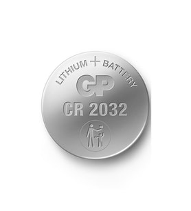 GP CR2032-C5 3V Lityum Düğme Pil 5li Paket (Beyaz)
