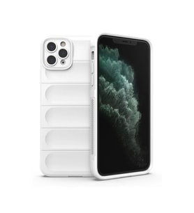 Apple iPhone 11 Pro Kılıf Optimum Silikon - Krem