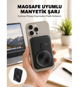 Kablosuz Ve Kablolu Kullanım Sunan Taşınabilir Powerbank Yeni Nesil