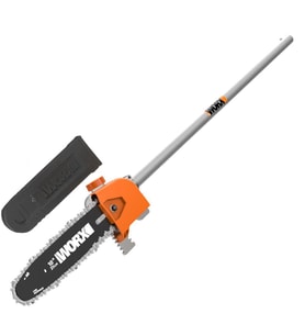 WORX WA0222 WG186E.1 ile Uyumlu 25CM Teleskobik Uzatmalı Zincirli Dal Budama Başlığı