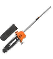 WORX WA0222 WG186E.1 ile Uyumlu 25CM Teleskobik Uzatmalı Zincirli Dal Budama Başlığı