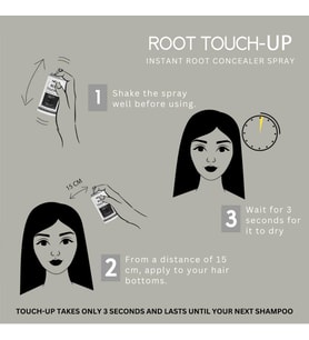 Color Root Touch-Up Saç Dipleri İçn Kapatıcı Sprey AÇIK KAHVERENGİ
