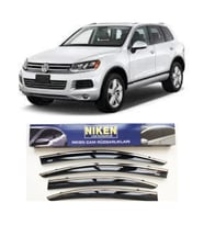 Volkswagen Touareg Kromlu Cam Rüzgarlığı Niken 2010+ sonrası (Beyaz)