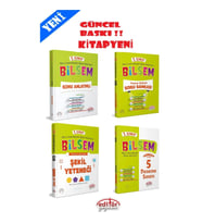 Editör 3. Sınıf Bilsem Hazırlık Kitapları 4 Lü Set Konu Soru Deneme Şekil