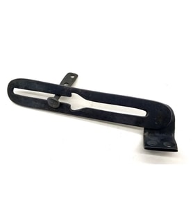 Antika Tarz Dekoratif Pirinç Vasistas Makas - 155x24 Mm, Oksit