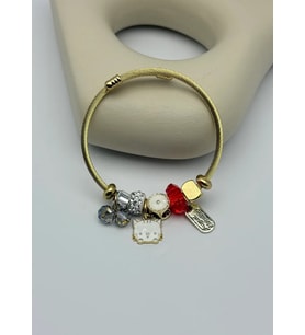 Çelik Gold Pandora Bileklik - 25-blk264