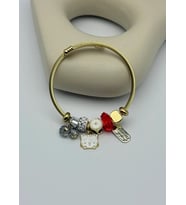 Çelik Gold Pandora Bileklik - 25-blk264