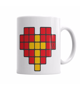 Tetris Kupa Bardak Porselen