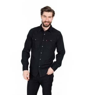 Levi's Erkek Siyah Denim Jean Kot Gömlek 85744-0002