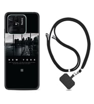 Xiaomi Redmi Note 7 8 9 Pro 10 2022 10 Pro 10S Kılıf Boyun Askılı Silikon New York 1612