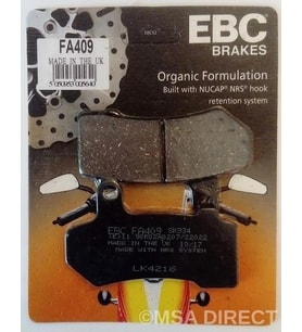 Ebc Fa409 2008-2020 Harley-Davidson Road King Classic Arka Fren Balatası