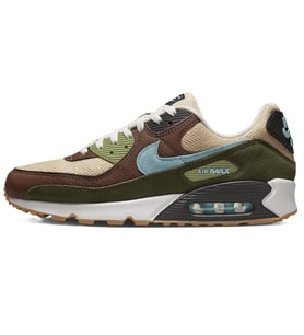 Nike Air Max 90 Leather Sneaker Green Hakiki Deri Unisex Günlük Spor Ayakkabı Yeşil