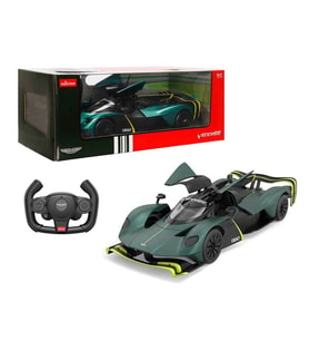 Rastar 1:14 Aston Martin Valkyrie AMR Pro Işıklı Uzaktan Kumandalı Araba Koyu Yeşil S00092100