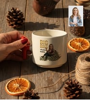 Kişiye Özel Karikatürlü Big Boss Kadın Patrona Hediye T Kupa Doğum Günü Hediyesi
