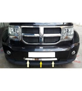 Dodge Nitro Krom Ön Tampon Alt Nikelaj 2007 Üzeri P. Çelik