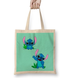 Stitch 02 Bez Çanta Uzun Saplı