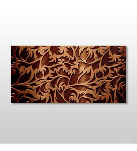 Motif Desen Kanvas Tablo 120x60cm (Karışık)