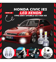 Honda Civic İES 1996-2001 Sis Farı Uyumlu Şimşek Etkili Led Xenon Performance Series H3