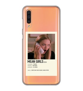 Samsung Galaxy A70 Uyumlu Mean Girls Tasarımlı Şeffaf Telefon Kılıfı