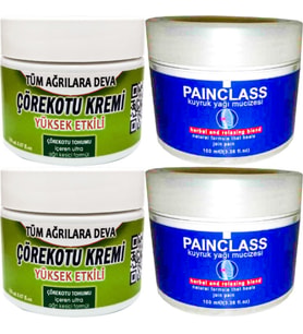 Çörek Otu 2 Adet 100 ml Teskin + 2 Adet Painclass Kuıyruk Yağı 100 ml Teskin