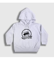 Presmono Unisex Çocuk Beyaz Logo Ant Prodigy Kapüşonlu Sweatshirt 431511tt (Beyaz)