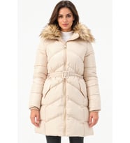Dewberry Kadın %100 Polyester Kaban Taş Z9767 Günlük Dış Giyim, Şehir ve Ofis Stili, Kazak ve Gömlek Kombini