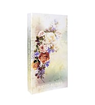 300'lük 10x15cm Fotoğraf Albümü Gelin Buketi Desenli