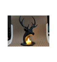 Geyik Tasarımlı Tealight Tutucu