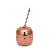 Turna Bakır Apple Cocktaıl Pipetli Düz 250 Ml Kırmızı Turna0485-1