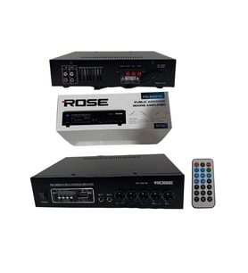 ROSE FR-2001W 80W MONO Mixer Amfi (Çok Renkli)