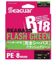 Seaguar Flash Green PE 0.6 150mt Açık Yeşil 8kat Örgü İp Misina