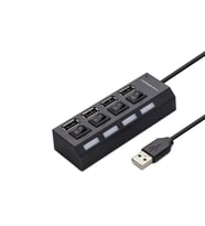 Usb Hub 4*Usb Siyah HDX7008