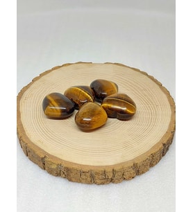 Kaplan Gözü Taşı Kalp Şekilli (14-16gr)