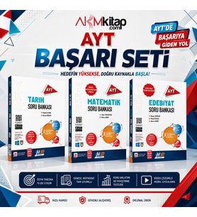 Hız ve Renk AYT Matematik Edebiyat ve Tarih Soru Bankası Seti 3 Kitap