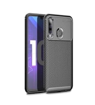 Honor 20 Lite Kılıf Esnek Soft Karbon Tasarım Legion Serisi (Siyah)