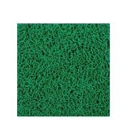 YEŞİL COLOURMAT Kaydırmaz Kaymaz Yolluk Karmaşık Halı Kıvırcık Paspas 1 M X 1 M (STD)