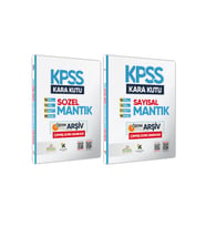 Kpss Sayısal Ve Sözel Mantığın Kara Kutusu En Kapsamlı Tamamı Çözümlü Soru Bankası