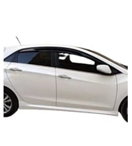 Hyundai i30 Yan Marşpiyel 2017+  (Plastik) (Siyah)