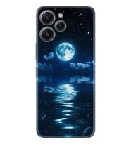 Xiaomi Redmi 12 128 GB 4 GB Ram Kılıf Desenli Silikon Night Moon 1133