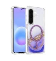 Onegif Samsung Galaxy A37 5g Lotus Simli Magsafe Kapak - Mor