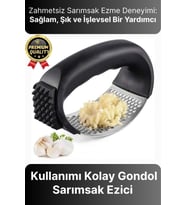 Çok Amaçlı Pratik Kullanımı Kolay Paslanmaz Çelik Rende Öğütme Presi Manuel Gondol Sarımsak Ezici