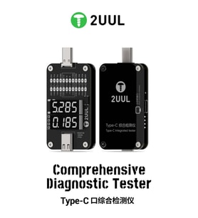 2UUL PW32 Type-C Port Tanılama Cihazı, Gerçek Zamanlı Şarj Algılama