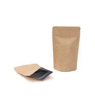 Kraft Alüminyum Kilitli Doypack 110x185x35 mm 25 Adet