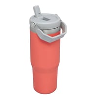 Stanley The IceFlow Flip Straw Pipetli Termos Bardak 0,89 LT Pembe